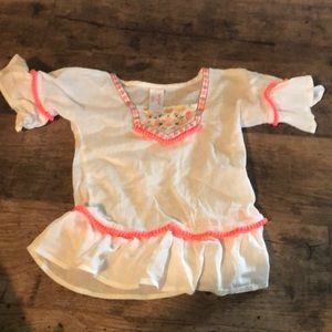 Toddler girls swim cover up
